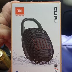 JBL Clip 5 Portable Bluetooth Speaker - Black